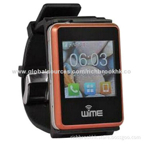 Smart watch phone with FM and Bluetooth